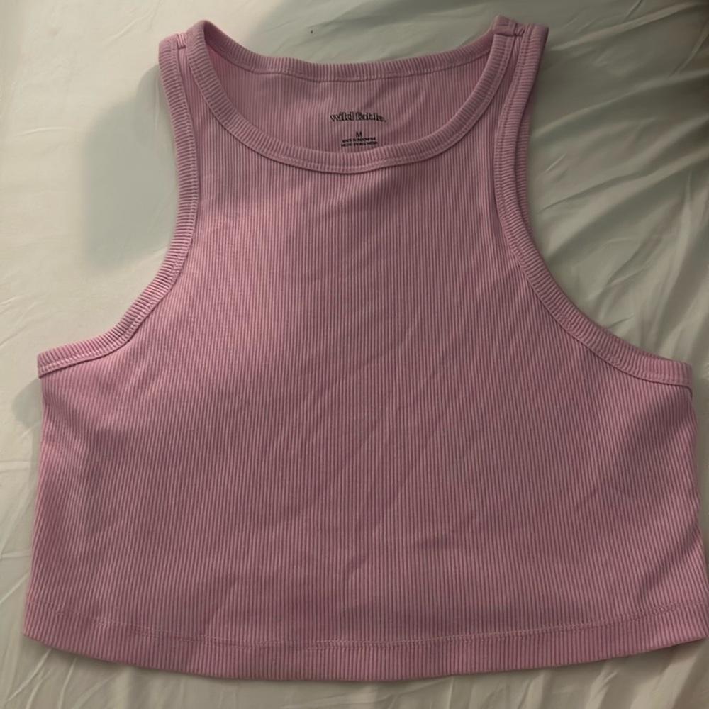 Wild fable never worn pink crop top